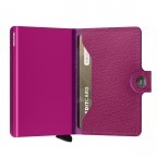 Geldbörse Miniwallet Crisple Fuchsia, Farbe: rosa/pink, Marke: Secrid, EAN: 8718215289630, Abmessungen in cm: 6.8x10.2x1.6, Bild 4 von 5