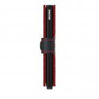 Geldbörse Miniwallet Fuel mit RFID-Schutz Black Red, Farbe: anthrazit, Marke: Secrid, EAN: 8718215289784, Abmessungen in cm: 6.5x10.2x2.1, Bild 2 von 5