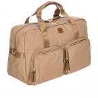 Reisetasche X-BAG & X-Travel Cappuccino, Farbe: braun, Marke: Brics, EAN: 8016623897349, Abmessungen in cm: 46x24x22, Bild 2 von 8