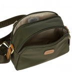 Umhängetasche X-BAG & X-Travel Olive, Farbe: grün/oliv, Marke: Brics, EAN: 8016623901336, Abmessungen in cm: 20x15x8, Bild 6 von 7