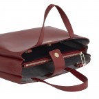 Handtasche Tommy Life Satchel Rouge, Farbe: rot/weinrot, Marke: Tommy Hilfiger, EAN: 8720641961264, Abmessungen in cm: 37x25x12, Bild 4 von 5