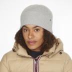 Mütze Essential Flag Beanie Light Grey Heather, Farbe: grau, Marke: Tommy Hilfiger, EAN: 8720641980296, Bild 3 von 3