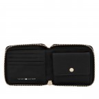 Geldbörse Poppy Medium Wallet Zip Around Black, Farbe: schwarz, Marke: Tommy Hilfiger, EAN: 8720641960588, Abmessungen in cm: 11x10x2, Bild 3 von 4