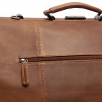 Reisetasche Corfu mit Laptopfach 15 Zoll Cognac, Farbe: cognac, Marke: The Chesterfield Brand, EAN: 8719241088754, Abmessungen in cm: 52x31x26, Bild 6 von 7