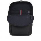 Rucksack Slim Tech Backpack mit separatem Laptopfach 16 Zoll Black, Farbe: schwarz, Marke: Tommy Hilfiger, EAN: 8720641982986, Abmessungen in cm: 28.5x46x15, Bild 4 von 5