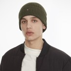 Mütze Essential Flag Beanie Army Green Melange, Farbe: grün/oliv, Marke: Tommy Hilfiger, EAN: 8720641981811, Bild 3 von 3