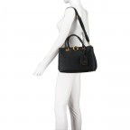 Handtasche g vibes Black Logo, Farbe: schwarz, Marke: Guess, EAN: 0190231634065, Abmessungen in cm: 30x22x11, Bild 4 von 6