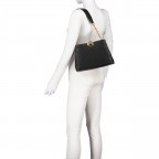 Tasche g vibes Black Logo, Farbe: schwarz, Marke: Guess, EAN: 0190231634119, Abmessungen in cm: 28x19x10, Bild 4 von 5