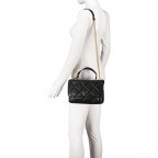 Tasche Cessily Black, Farbe: schwarz, Marke: Guess, EAN: 0190231535034, Abmessungen in cm: 26x16x8.5, Bild 4 von 6