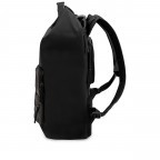 Freizeitrucksack Tonsberg mit Laptopfach 16 Zoll All Black, Farbe: schwarz, Marke: Kapten & Son, EAN: 4251145217518, Abmessungen in cm: 31x47x20, Bild 3 von 8