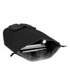 Freizeitrucksack Tonsberg mit Laptopfach 16 Zoll All Black, Farbe: schwarz, Marke: Kapten & Son, EAN: 4251145217518, Abmessungen in cm: 31x47x20, Bild 6 von 8