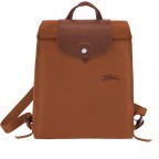 Rucksack Le Pliage Green Rucksack Cognac, Farbe: cognac, Marke: Longchamp, EAN: 3597922259892, Abmessungen in cm: 26x28x10, Bild 1 von 5