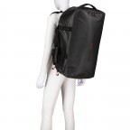 Reisetasche Ecodiver Duffle M auch als Rucksack nutzbar Black, Farbe: schwarz, Marke: Samsonite, EAN: 5400520140951, Abmessungen in cm: 63x29x35, Bild 7 von 14