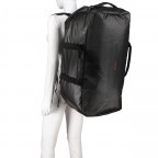 Reisetasche Ecodiver Duffle L auch als Rucksack nutzbar Black, Farbe: schwarz, Marke: Samsonite, EAN: 5400520140982, Abmessungen in cm: 69x36x37, Bild 5 von 9