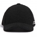 Schildmütze Cap für Damen aus Kunstpelz Black, Farbe: schwarz, Marke: Guess, EAN: 7619342125727, Bild 1 von 2