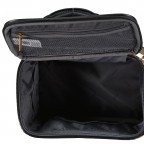 Kosmetikkoffer Wilder Travel Black Logo Cognac, Farbe: schwarz, Marke: Guess, EAN: 0190231659853, Abmessungen in cm: 21x28.5x19, Bild 5 von 5