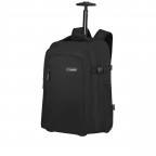Rucksack / Koffer Roader Laptop Backpack Wheels mit Laptopfach 17.3 Zoll Deep Black, Farbe: schwarz, Marke: Samsonite, EAN: 5400520163943, Abmessungen in cm: 39x55x22, Bild 2 von 7