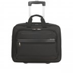 Pilotenkoffer Vectura Evo Business Case Wheels 17.3 Zoll mit USB-Anschluss Black, Farbe: schwarz, Marke: Samsonite, EAN: 5414847972058, Abmessungen in cm: 46x35x20, Bild 1 von 12