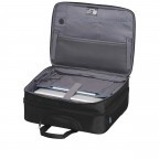 Pilotenkoffer Vectura Evo Business Case Wheels 17.3 Zoll mit USB-Anschluss Black, Farbe: schwarz, Marke: Samsonite, EAN: 5414847972058, Abmessungen in cm: 46x35x20, Bild 8 von 12