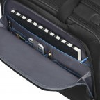 Pilotenkoffer Vectura Evo Business Case Wheels 17.3 Zoll mit USB-Anschluss Black, Farbe: schwarz, Marke: Samsonite, EAN: 5414847972058, Abmessungen in cm: 46x35x20, Bild 9 von 12