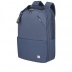 Rucksack Workationist mit Laptopfach 15.6 Zoll Blueberry, Farbe: blau/petrol, Marke: Samsonite, EAN: 5400520154200, Abmessungen in cm: 28x43x16.5, Bild 2 von 20