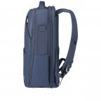 Rucksack Workationist mit Laptopfach 15.6 Zoll Blueberry, Farbe: blau/petrol, Marke: Samsonite, EAN: 5400520154200, Abmessungen in cm: 28x43x16.5, Bild 4 von 20