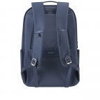 Rucksack Workationist mit Laptopfach 15.6 Zoll Blueberry, Farbe: blau/petrol, Marke: Samsonite, EAN: 5400520154200, Abmessungen in cm: 28x43x16.5, Bild 6 von 20