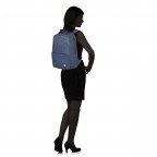 Rucksack Workationist mit Laptopfach 15.6 Zoll Blueberry, Farbe: blau/petrol, Marke: Samsonite, EAN: 5400520154200, Abmessungen in cm: 28x43x16.5, Bild 7 von 20