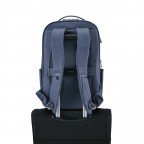 Rucksack Workationist mit Laptopfach 15.6 Zoll Blueberry, Farbe: blau/petrol, Marke: Samsonite, EAN: 5400520154200, Abmessungen in cm: 28x43x16.5, Bild 8 von 20