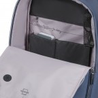 Rucksack Workationist mit Laptopfach 15.6 Zoll Blueberry, Farbe: blau/petrol, Marke: Samsonite, EAN: 5400520154200, Abmessungen in cm: 28x43x16.5, Bild 9 von 20