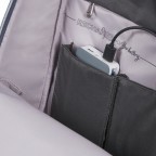 Rucksack Workationist mit Laptopfach 15.6 Zoll Blueberry, Farbe: blau/petrol, Marke: Samsonite, EAN: 5400520154200, Abmessungen in cm: 28x43x16.5, Bild 10 von 20