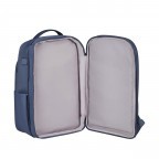 Rucksack Workationist mit Laptopfach 15.6 Zoll Blueberry, Farbe: blau/petrol, Marke: Samsonite, EAN: 5400520154200, Abmessungen in cm: 28x43x16.5, Bild 12 von 20
