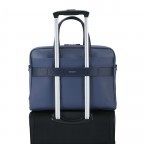 Laptoptasche Workationist mit Laptopfach 15.6 Zoll Blueberry, Farbe: blau/petrol, Marke: Samsonite, EAN: 5400520154088, Abmessungen in cm: 40x29x9.5, Bild 6 von 10