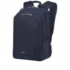 Rucksack Guardit Classy mit Laptopfach 15.6 Zoll Midnight Blue, Farbe: blau/petrol, Marke: Samsonite, EAN: 5400520128485, Abmessungen in cm: 27x54x15, Bild 2 von 8