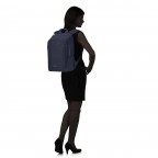 Rucksack Guardit Classy mit Laptopfach 15.6 Zoll Midnight Blue, Farbe: blau/petrol, Marke: Samsonite, EAN: 5400520128485, Abmessungen in cm: 27x54x15, Bild 5 von 8