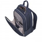 Rucksack Guardit Classy mit Laptopfach 15.6 Zoll Midnight Blue, Farbe: blau/petrol, Marke: Samsonite, EAN: 5400520128485, Abmessungen in cm: 27x54x15, Bild 8 von 8