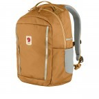 Rucksack Skule Kids rundum reflektierend Red Gold, Farbe: gelb, Marke: Fjällräven, EAN: 7323450800567, Abmessungen in cm: 23x39x15, Bild 2 von 6