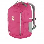 Rucksack Skule Kids rundum reflektierend Magenta Pink, Farbe: rosa/pink, Marke: Fjällräven, EAN: 7323450800574, Abmessungen in cm: 23x39x15, Bild 2 von 6