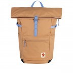 Rucksack High Coast Foldsack Volumen 24 Liter Peach Sand, Farbe: rosa/pink, Marke: Fjällräven, EAN: 7323450857424, Abmessungen in cm: 26x45x20, Bild 1 von 11