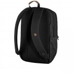 Rucksack Räven mit Laptopfach 15 Zoll Volumen 28 Liter Black, Farbe: schwarz, Marke: Fjällräven, EAN: 7323450786229, Abmessungen in cm: 36x47x15.5, Bild 3 von 8