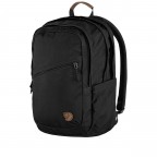 Rucksack Räven mit Laptopfach 15 Zoll Volumen 28 Liter Black, Farbe: schwarz, Marke: Fjällräven, EAN: 7323450786229, Abmessungen in cm: 36x47x15.5, Bild 2 von 8