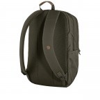 Rucksack Räven mit Laptopfach 15 Zoll Volumen 28 Liter Dark Olive, Farbe: grün/oliv, Marke: Fjällräven, EAN: 7323450786250, Abmessungen in cm: 36x47x15.5, Bild 3 von 8
