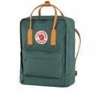 Rucksack Kånken Arctic Green-Spicy Orange, Farbe: grün/oliv, Marke: Fjällräven, EAN: 7323450786403, Abmessungen in cm: 27x38x13, Bild 2 von 16