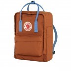 Rucksack Kånken Terracotta Brown Ultramarine, Farbe: orange, Marke: Fjällräven, EAN: 7323450857608, Abmessungen in cm: 27x38x13, Bild 2 von 15