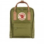Rucksack Kånken Mini Foliage Green Peach Sand, Farbe: grün/oliv, Marke: Fjällräven, EAN: 7323450857721, Abmessungen in cm: 20x29x13, Bild 1 von 15