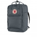 Rucksack Kånken Laptop 17 Zoll Graphite, Farbe: anthrazit, Marke: Fjällräven, EAN: 7323450785833, Abmessungen in cm: 27x41x18, Bild 2 von 15