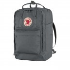 Rucksack Kånken Laptop 17 Zoll Super Grey, Farbe: grau, Marke: Fjällräven, EAN: 7323450785840, Abmessungen in cm: 27x41x18, Bild 2 von 15