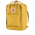 Rucksack Kånken Laptop 17 Zoll Ochre, Farbe: gelb, Marke: Fjällräven, EAN: 7323450785857, Abmessungen in cm: 27x41x18, Bild 2 von 15