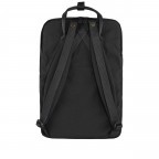 Rucksack Kånken Laptop 17 Zoll Black, Farbe: schwarz, Marke: Fjällräven, EAN: 7323450785895, Abmessungen in cm: 27x41x18, Bild 3 von 15