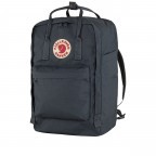 Rucksack Kånken Laptop 17 Zoll Navy, Farbe: blau/petrol, Marke: Fjällräven, EAN: 7323450785901, Abmessungen in cm: 27x41x18, Bild 2 von 15